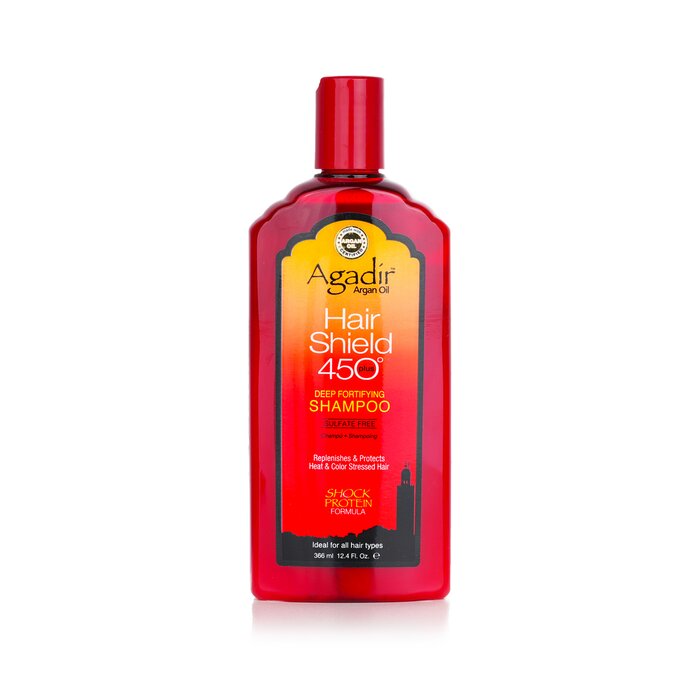 Agadir Argan Oil Hair Shield 450 Plus Deep Fortifying Shampoo - Sulfate Free (For All Hair Types)  366ml/12.4ozProduct Thumbnail