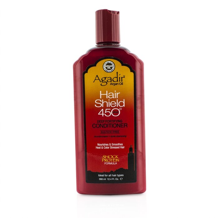 Agadir Argan Oil คอนดิชั่นเนอร์ Hair Shield 450 Plus Deep Fortifying Conditioner - ปราศจากซัลเฟต (สำหรับทุกสภาพผม) 366ml/12.4ozProduct Thumbnail