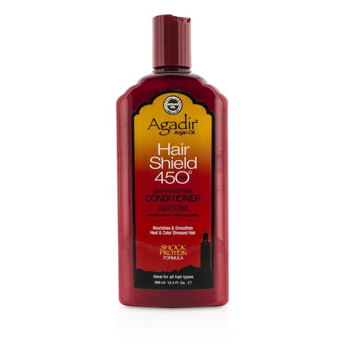 Agadir Argan Oil Hair Shield 450 Plus Deep Fortifying Conditioner -קונדישינר הגנה ללא סולפט - לכל סוגי השיער 366ml/12.4ozProduct Thumbnail