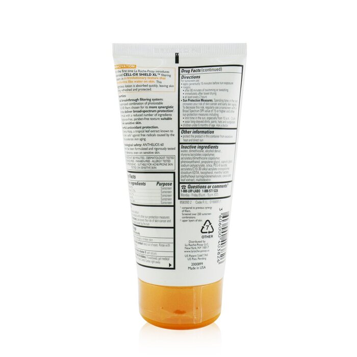 La Roche Posay Anthelios 60 Cooling Water Lotion Sunscreen SPF 60 150ml/5ozProduct Thumbnail
