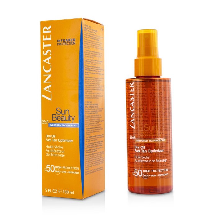 Lancaster Suchy olejek z filtrem UV przyśpieszający opaleniznę Sun Beauty Dry Oil Fast Tan Optimizer SPF 50 150ml/5ozProduct Thumbnail