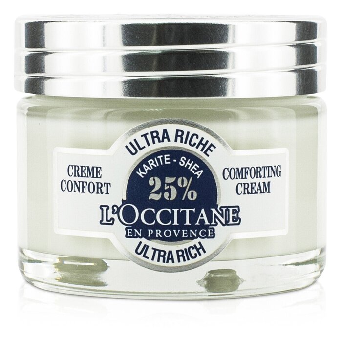 L'Occitane Krem na noc dla skóry suchej po bardzo suchą Shea Ultra Rich Comforting Cream - Dry to Very Dry Skin 50ml/1.7ozProduct Thumbnail