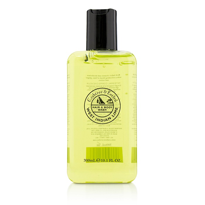 Crabtree & Evelyn West Indian Lime Измиващо Средство за Коса и Тяло 300ml/10.1ozProduct Thumbnail