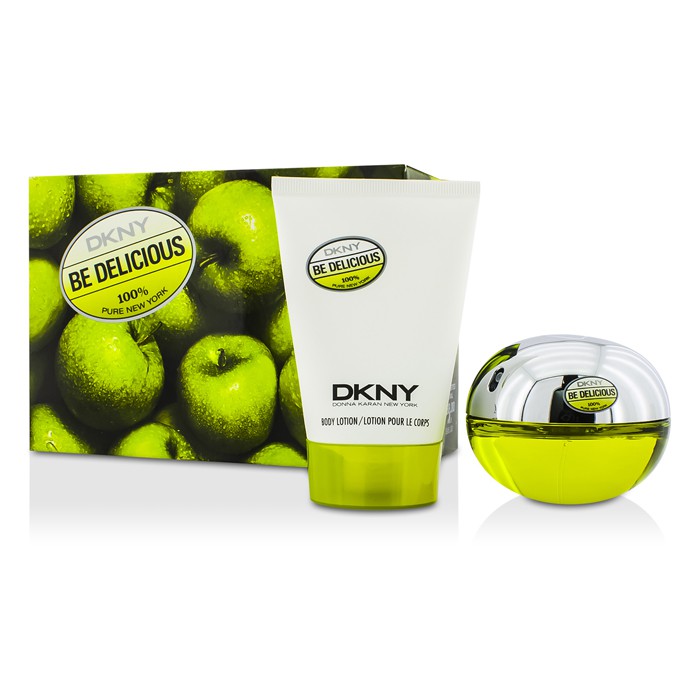 DKNY Be Delicious Coffret: Eau De Parfum Spray 50ml/1.7oz + Body Lotion 100ml/3.4oz 2pcsProduct Thumbnail