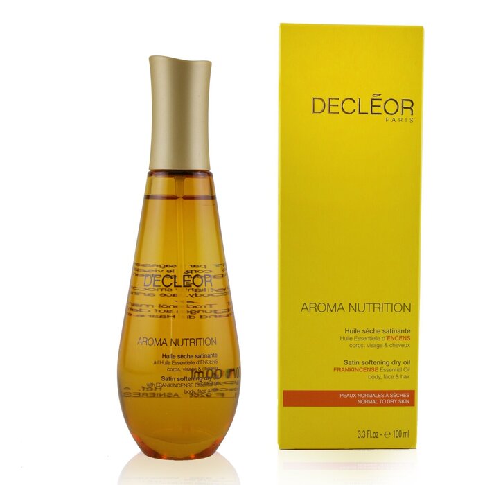Decleor Aroma Nutrition Μεταξένιο Απαλό Έλαιο για Σώμα, Πρόσωπο και Μαλλιά - Για Κανονικό με Ξηρό Δέρμα 100ml/3.3ozProduct Thumbnail