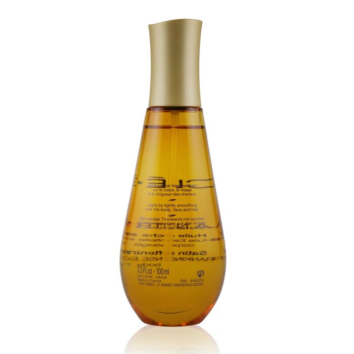 Decleor Aroma Nutrition Satin Softening Dry Oil For Body, Face & Hair - สำหรับผิวธรรมดาถึงผิวแห้ง 100ml/3.3ozProduct Thumbnail