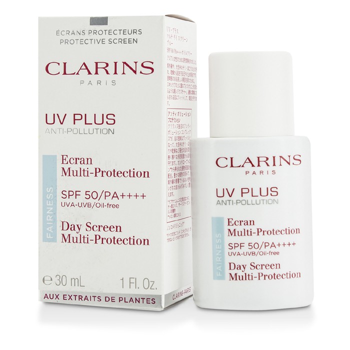 Clarins UV Plus Denný multi-ochranný krém s ochranou pred slnkom a znečistením SPF 50/PA++++ Fairness 30ml/1ozProduct Thumbnail