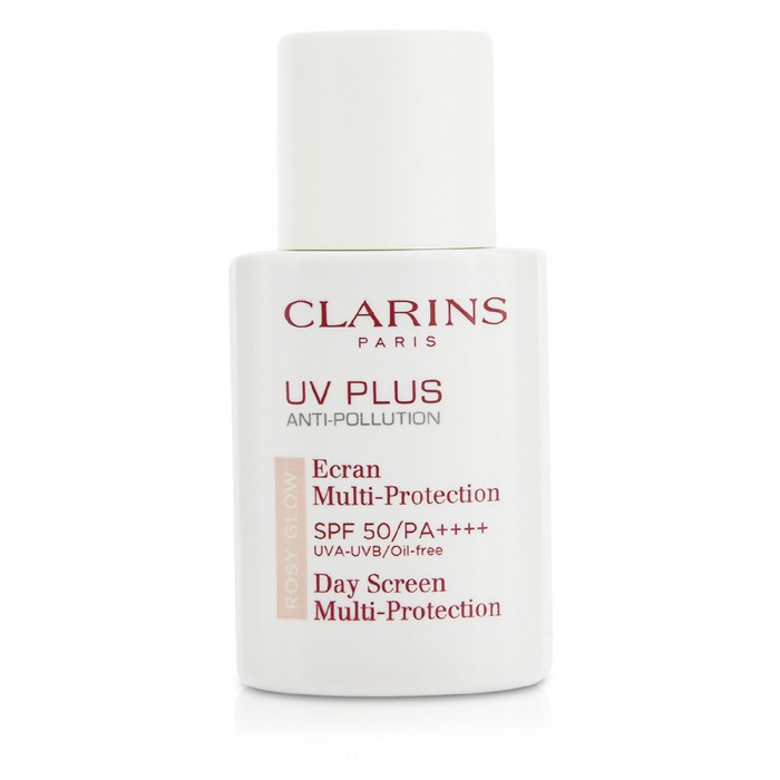 Clarins UV Plus Дневное Солнцезащитное Средство против Загрязнений SPF 50/PA++++ Розовое Сияние 30ml/1ozProduct Thumbnail