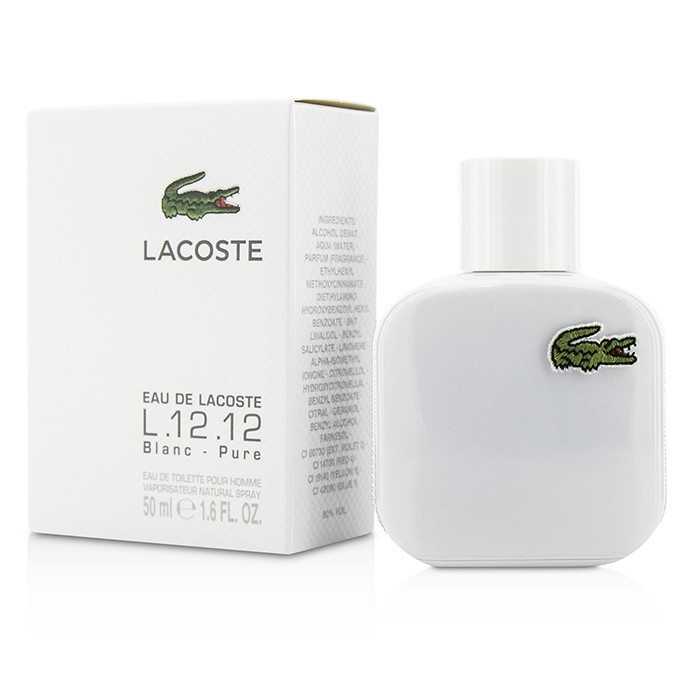Lacoste Woda toaletowa Eau De Lacoste L.12.12 Blanc Eau De Toilette Spray 50ml/1.6ozProduct Thumbnail