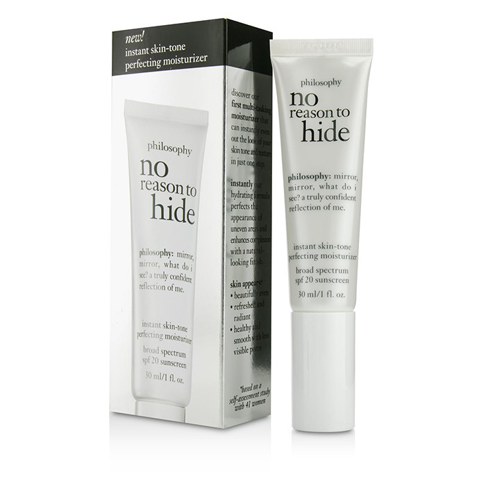 Philosophy No Reason To Hide Instant Skin-tone Perfecting Moisturizer SPF 20 - Light 30ml/1ozProduct Thumbnail