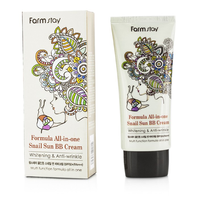 Farm Stay Formula All-In-One Snail Sun BB Cream SPF50+/PA+++ 50g/1.7ozProduct Thumbnail