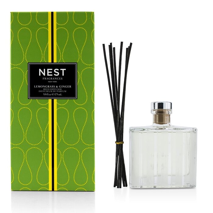 Nest Reed Diffuser - Pengharum Ruangan - Lemongrass & Ginger 175ml/5.9ozProduct Thumbnail