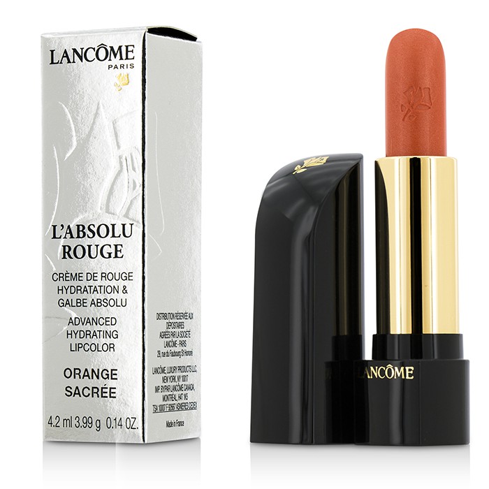 Lancome L´Absolu Rouge Jemný zmyselný rúž – No. 66 Orange Sacree 4.2ml/0.14ozProduct Thumbnail