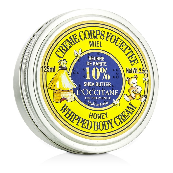 L'Occitane ครีมบำรุงผิวกาย Shea Butter Honey Whipped Body Cream 125ml/2.5ozProduct Thumbnail