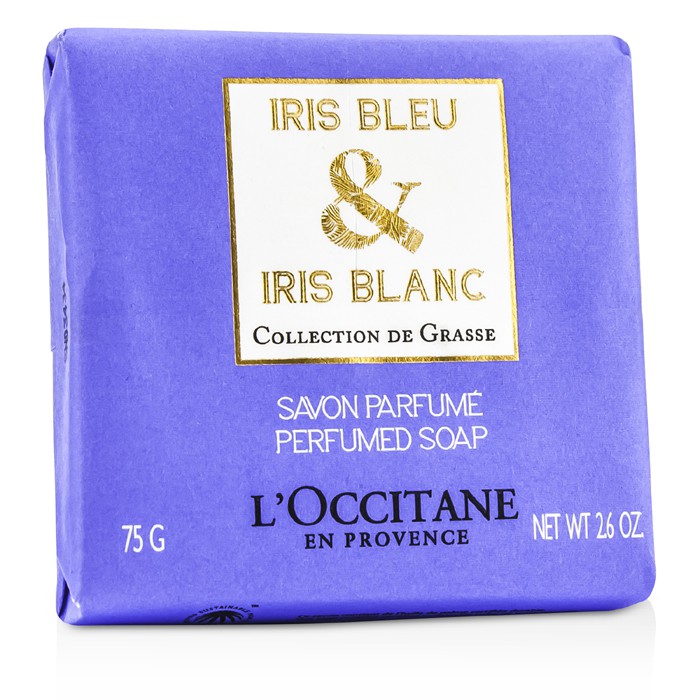 L'Occitane Iris Bleu & Iris Blanc Парфюмированное Мыло 75g/2.6ozProduct Thumbnail