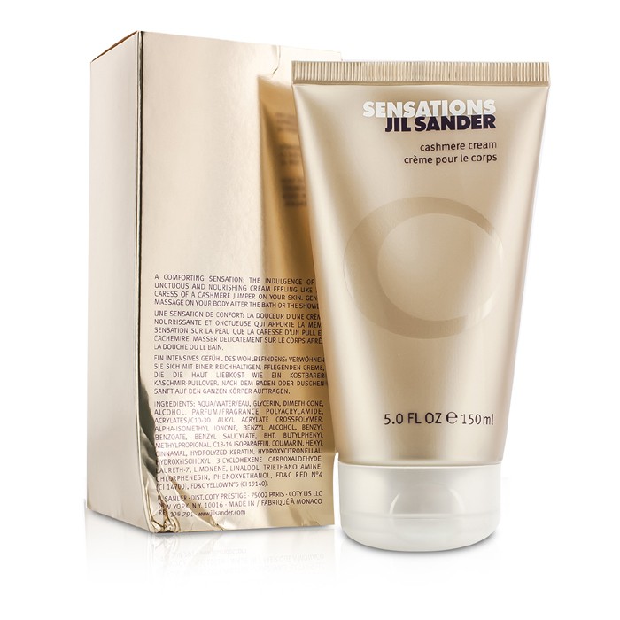吉尔桑达  Jil Sander Sensations Cashmere Cream (Box Slightly Damaged) 150ml/5ozProduct Thumbnail