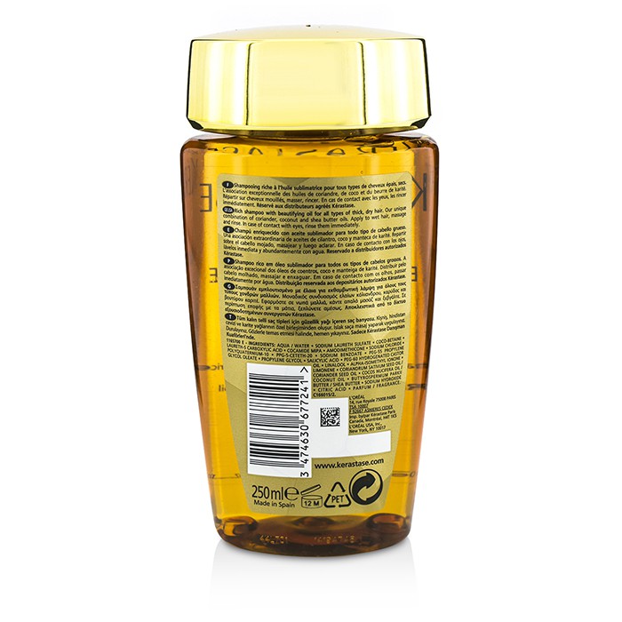 Kerastase Shampoo Oleo-Riche Rich Elixir Ultime (Para Todas as Espessuras de Cabelo) 250ml/8.5ozProduct Thumbnail
