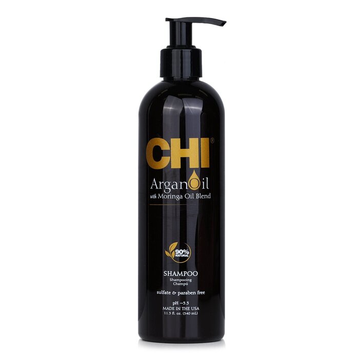 CHI Argan Oil Plus Moringa Oil Shampoo - Sulfate & Paraben Free 340ml/11.5ozProduct Thumbnail