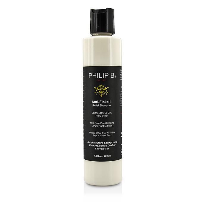 Philip B Anti-Flake II Relief Shampoo (Soothes Dry or Oily, Flaky Scalp) 220ml/7.4ozProduct Thumbnail