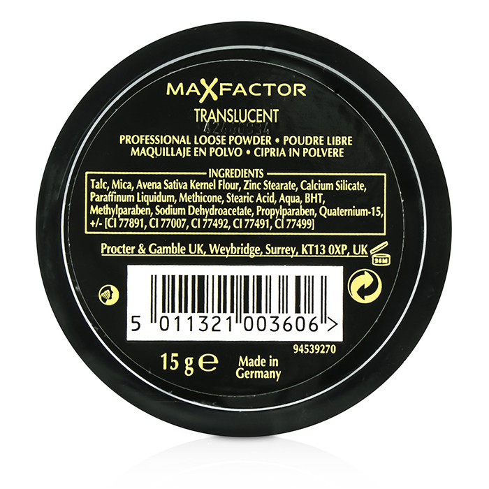 Max Factor 密絲佛陀 透明蜜粉Loose Powder Translucent 15g/0.5ozProduct Thumbnail