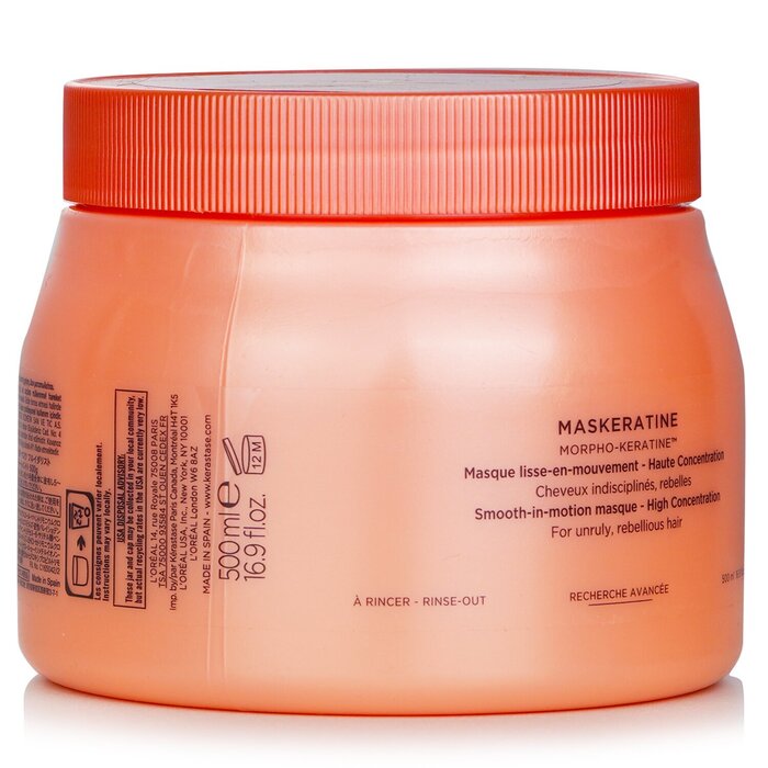 Kerastase Discipline Maskeratine Smooth-in-Motion Masque - High Concentration - מסיכה בריכוז גבוה לשיער פרוע, מרדני 500ml/16.9ozProduct Thumbnail