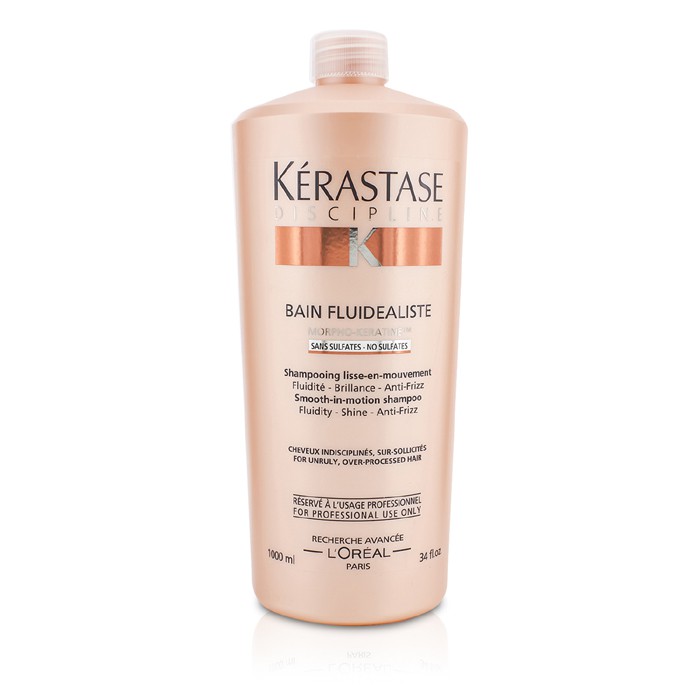Kerastase Discipline Bain Fluidealiste Smooth-In-Motion Sulfate Free Shampoo (For Unruly, Over-Processed Hair) 1000ml/34ozProduct Thumbnail