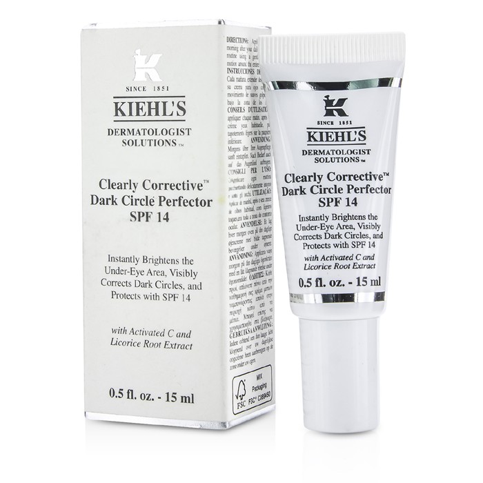Kiehl's Dermatologist Solutions Clearly Corrective Перфектор за Тъмни Кръгове със SPF 14 15ml/0.5ozProduct Thumbnail