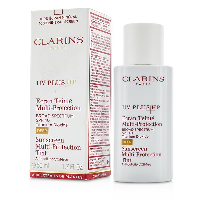 Clarins Krem do opalania UV Plus HP Sunscreen Multi-Protection Tint SPF 40 - Deep 50ml/1.7ozProduct Thumbnail