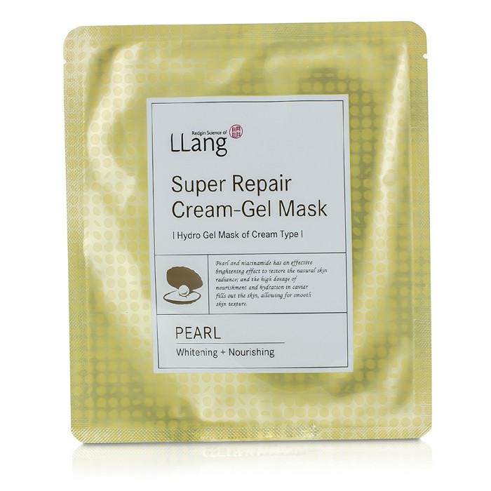 LLang Super Repair Крем-Гел Маска - Pearl (Избелване + Подхранване) 5x25g/0.9ozProduct Thumbnail