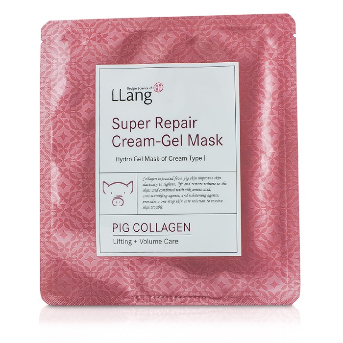 LLang Super Repair קרם-ג׳ל מסיכה - קולגן חזיר (ליפטינג + הענקת נפח) 5x25g/0.9ozProduct Thumbnail