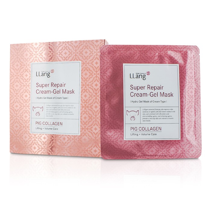 LLang มาสก์ Super Repair Cream-Gel Mask - Pig Collagen (Lifting + Volume Care) 5x25g/0.9ozProduct Thumbnail