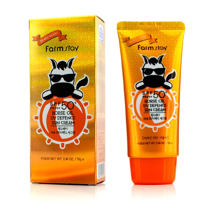 Farm Stay Horse Oil UV Defence Sun Cream SPF50+ 70g/2.46ozProduct Thumbnail