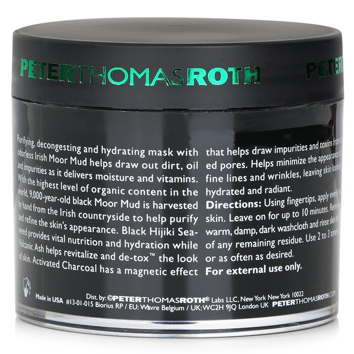 Peter Thomas Roth Máscara preta purificadora de lama irlandesa Moor 150ml/5ozProduct Thumbnail