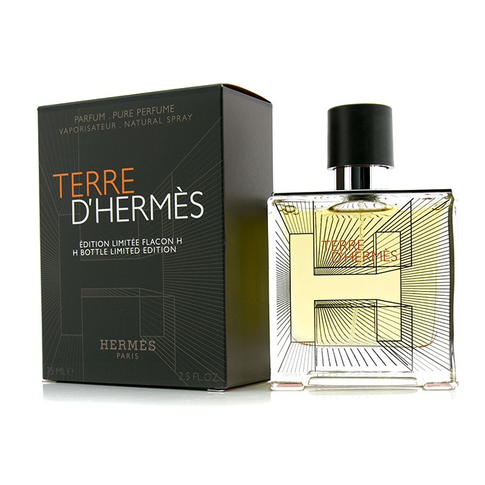 Hermes Terre D'Hermes Pure Parfum Spray (H Bottle Limited Edition) 75ml/2.5ozProduct Thumbnail
