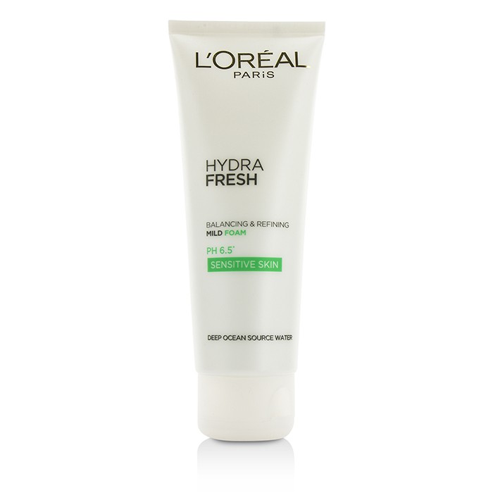 로레알 L'Oreal Hydrafresh Balancing & Refining Mild Foam PH 6.5 - For Sensitive Skin 100ml/3.4ozProduct Thumbnail