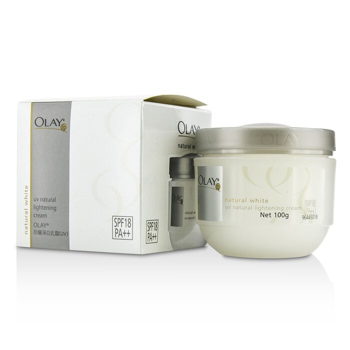 Olay Krem z filtrem ochronnym Natural White - UV Natural Lightening Cream SPF 18 100g/3.5ozProduct Thumbnail
