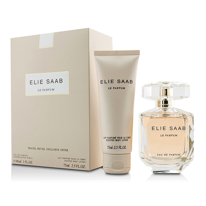 엘리 사브 Elie Saab Le Parfum Coffret: Eau De Parfum Spray 90ml/3oz + Body Lotion 75ml/2.5oz 2pcsProduct Thumbnail