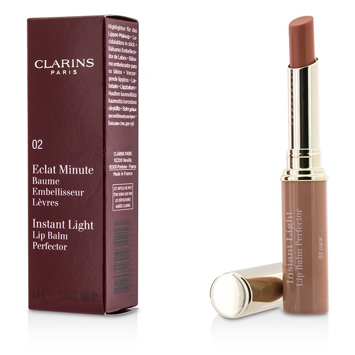 Clarins ลิปบาล์ม Eclat Minute Instant Light Lip Balm Perfector 1.8g/0.06ozProduct Thumbnail
