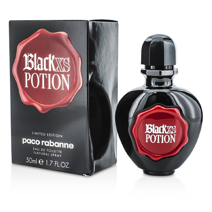 Paco Rabanne Black Xs Potion או דה טואלט ספריי (מהדורה מוגבלת/אריזה פגומה במקצת) 50ml/1.7ozProduct Thumbnail