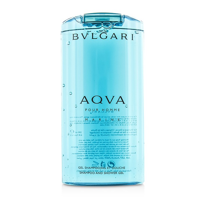 Bvlgari Żel do mycia ciała i włosów Aqva Pour Homme Marine Shampoo & Shower Gel 200ml/6.8ozProduct Thumbnail