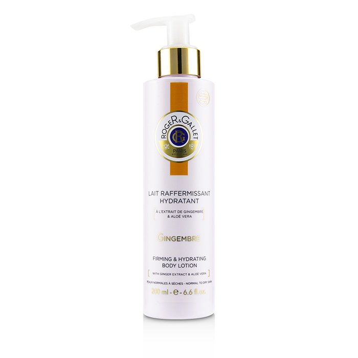 Roger & Gallet Gingembre Firming Sorbet Body Lotion (with Pump) 200ml/6.6ozProduct Thumbnail