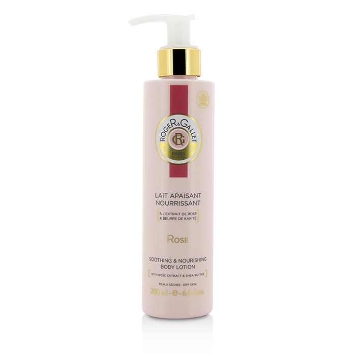Roger & Gallet Rose Melt-In Body Lotion (with Pump) 200ml/6.6ozProduct Thumbnail
