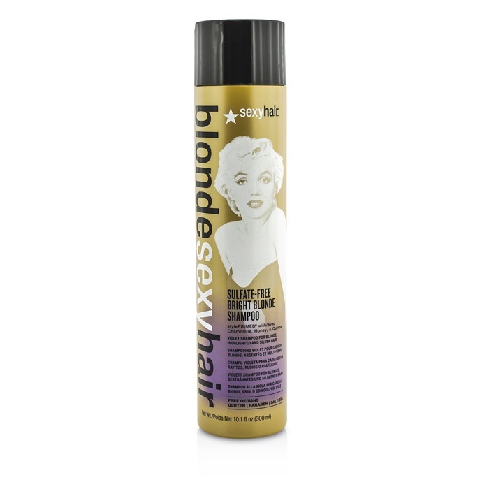 Sexy Hair Concepts Odżywka do włosów blond Blonde Sexy Hair Sulfate-Free Bright Blonde Shampoo (For Blonde, Highlighted and Silver Hair) 300ml/10.1ozProduct Thumbnail