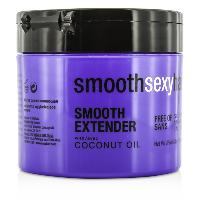 Sexy Hair Concepts Smooth Sexy Hair Smooth Extender Θρεπτική Απαλυντική Μάσκα 200ml/6.8ozProduct Thumbnail