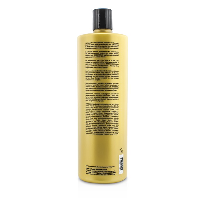 Sexy Hair Concepts Blonde Sexy Hair Sulfate-Free Bombshell Blonde Conditioner (daglig fargebevaring) 1000ml/33.8ozProduct Thumbnail