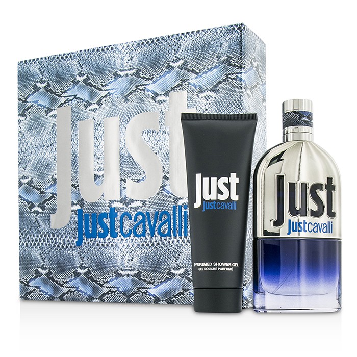 Roberto Cavalli Zestaw Just Cavalli Him Coffret: Eau De Toilette Spray 90ml/3oz + Shower Gel 75ml/2.5oz 2pcsProduct Thumbnail