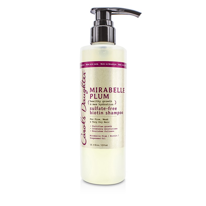 Carol's Daughter Mirabelle Plum Healthy Growth & Max Hydration Sulfate-Free Biotin Shampoo (For Fine, Weak & Very Dry Hair) 355ml/12ozProduct Thumbnail
