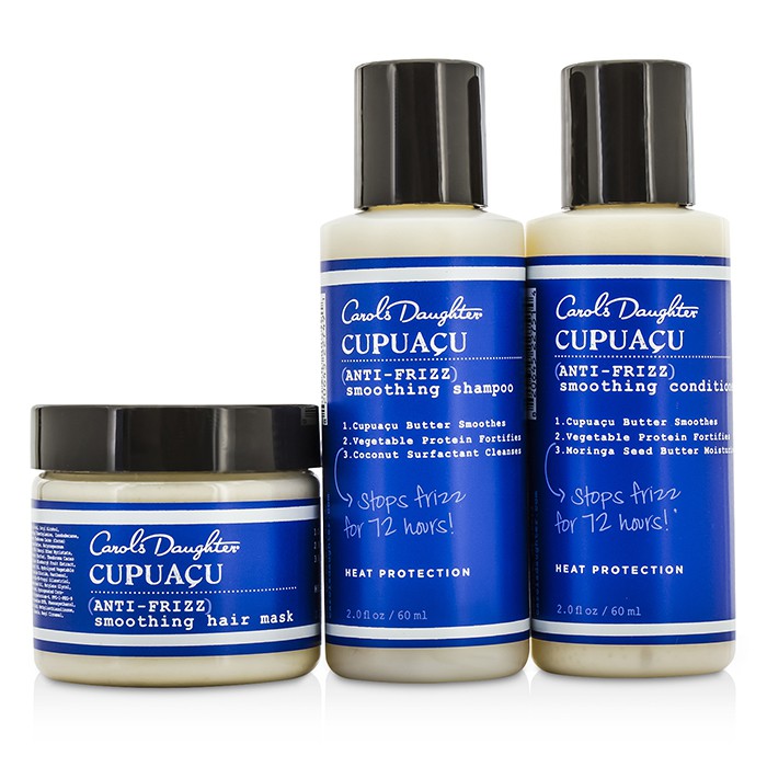 Carol's Daughter Cupuacu Anti-Frizz Collection 3-Piece Starter Kit: Shampoo 60ml + Conditioner 60ml + Hair Mask 60ml 3pcsProduct Thumbnail