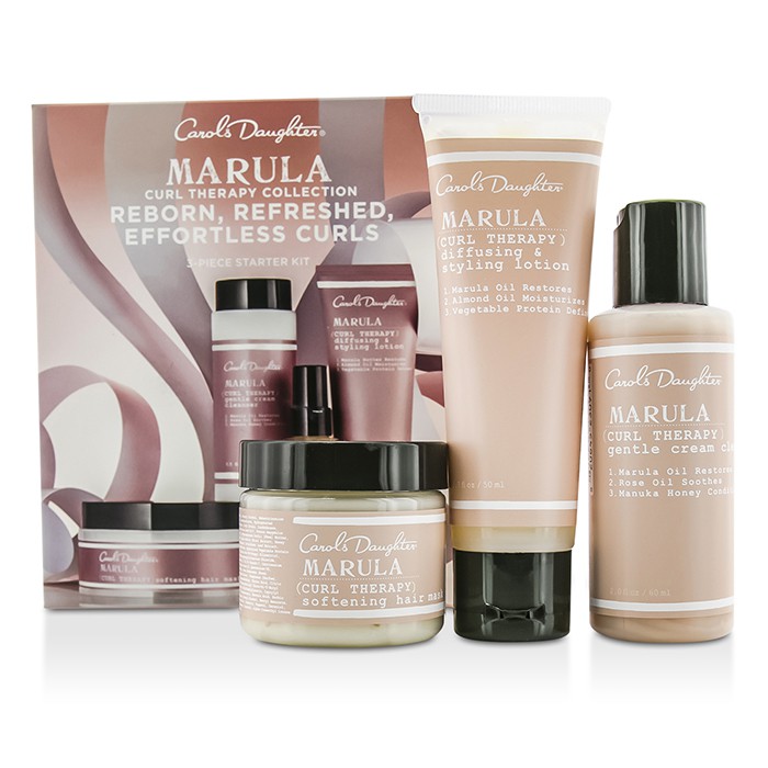 Carol's Daughter Marula Curl Therapy Collection 3-Piece Starter Kit: Cleaner 60ml + Styling Lotion 60ml + Hair Mask 60ml 3pcsProduct Thumbnail