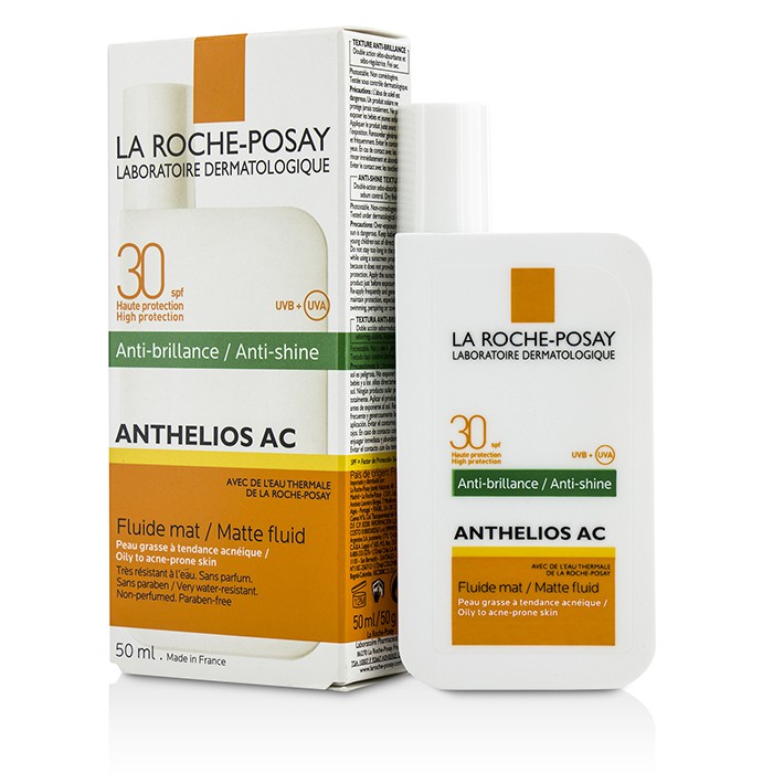 La Roche Posay Anthelios AC Anti-Shine Matte Fluid SPF 30 - For Oily To Acne-Prone Skin 50ml/1.69ozProduct Thumbnail